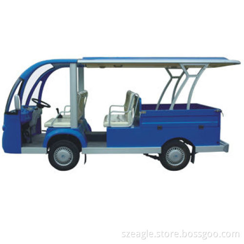 Electric Luggage Carrier, CE Certified, 4 Seaters, with Long Cargo Box, for Deliver Luggage Purpose